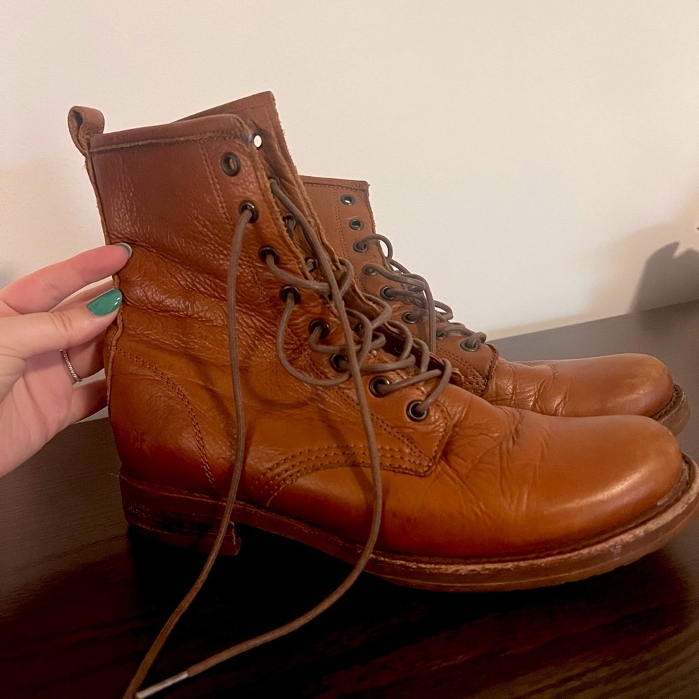 Women’s Frye Brown Leather Boots